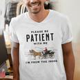 Please Be Patient I'm From The 1900s Vintage Men's V-Neck T-Shirt Please Be Patient I'm From The 1900s Vintage Men's V-Neck T-Shirt
