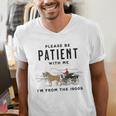 Please Be Patient I'm From The 1900s Vintage Premium Men's V-Neck T-Shirt