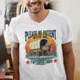 Please Be Patient With Me I'm From The 1900s Women Men Men's V-Neck T-Shirt