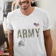 Proud Army Mom Army Graduation Mom US Army Mom Men's V-Neck T-Shirt