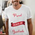 Proud Best Freind Of a Class Of 2026 Graduate For Graduation Premium Men's V-Neck T-Shirt