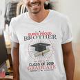 Proud Brother The Class Of 2019 Graduate Graduation Shirt Men's V-Neck T-Shirt
