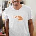 Proud Dad Of A 2025 Senior Basketball Graduation Men's V-Neck T-Shirt