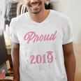 Proud Mom Of The Graduate Senior Class 2019 Graduation Party Men's V-Neck T-Shirt