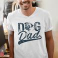 Pug Dog Dad Men Men's V-Neck T-Shirt