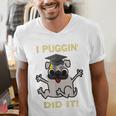 I Puggin' Did It Best Men Women Graduation T-Shirt Men's V-Neck T-Shirt