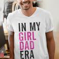 Retro In My Dad Girl Era Father's Day Christmas Men's V-Neck T-Shirt