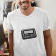 Retro Pager 90s Nostalgia Premium Tri-Blend Men's V-Neck T-Shirt Retro Pager 90s Nostalgia Premium Tri-Blend Men's V-Neck T-Shirt