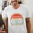 Retro Be Patient With Me I'm From The 1900s Premium Men's V-Neck T-Shirt