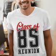 Reunion 1985 Matching Graduation High School Class Of 1985 Men's V-Neck T-Shirt