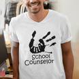 School Counselor t Shirt School Teacher Graduation Idea Men's V-Neck T-Shirt
