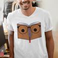 Seminary Grad Graduation Bible Theology Nerd Premium Men's V-Neck T-Shirt