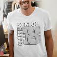 Senior Class Of 2018Shirt High School Graduation Men's V-Neck T-Shirt
