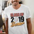 Senior Class Of 2019 Tshirt Graduation School Baseball Men's V-Neck T-Shirt