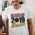 Senior Class Of 2019 Tshirt Graduation Students Hockey Men's V-Neck T-Shirt