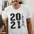 Senior Class Of 2021 Graduation High School College Men's V-Neck T-Shirt