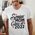Senior Class Of 2022 School Graduation Mom Men's V-Neck T-Shirt