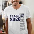 Senior Class Of 2026 Graduation Year High School & College Men's V-Neck T-Shirt