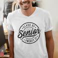 Senior Class Of 2027 Graduation 2027 Senior 2027 Men's V-Neck T-Shirt