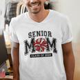 Senior Mom 2025 Cheer Mama Class Of 2025 Graduation Men's V-Neck T-Shirt