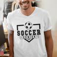 Soccer Senior Night Soccer Senior 2025 Graduation 30 Men's V-Neck T-Shirt