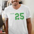 Soccer Senior Night Soccer Senior 2025 Graduation 44 Men's V-Neck T-Shirt