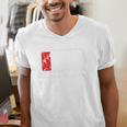 Social Battery Low Introvert Premium Men's V-Neck T-Shirt