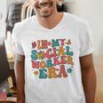 In My Social Worker Era Cute Social Worker Graduation MSW Men's V-Neck T-Shirt