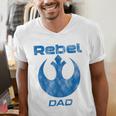 Star Wars Rebel Alliance Matching Family DAD T-Shirt Men's V-Neck T-Shirt