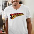 Super Dad Superdad Superhero Dad Men's V-Neck T-Shirt Super Dad Superdad Superhero Dad Men's V-Neck T-Shirt