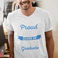 Super Proud Brother Of 2025 Graduate Graduation Family Premium Men's V-Neck T-Shirt