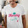 I Survived Nursing School Class Of 2026 Nurse Graduation Men's V-Neck T-Shirt