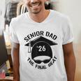Swim Senior Dad 2026 The Final Heat Men's V-Neck T-Shirt