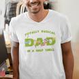 Teenage Mutant Ninja Turtles Dad Turtles Father's Day Men's V-Neck T-Shirt