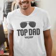 Top Gun Top Dad Men's V-Neck T-Shirt