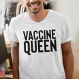 Vaccine Queen Nursing Graduation Shirt Men's V-Neck T-Shirt