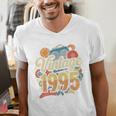 Vintage 1995 Retro Classic 90s Nostalgia Throwback Vibe Men's V-Neck T-Shirt