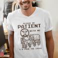 Vintage Biden Please Be Patient With Me I'm From The 1900s Men's V-Neck T-Shirt Vintage Biden Please Be Patient With Me I'm From The 1900s Men's V-Neck T-Shirt