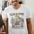 Western Please Be Patient With Me I'm From The 1900s Men's V-Neck T-Shirt Western Please Be Patient With Me I'm From The 1900s Men's V-Neck T-Shirt