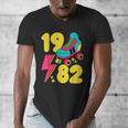 1982 Retro Raised In The 80s Old School Nostalgia Vibes Men's V-Neck T-Shirt