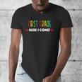 1st Grade Here I Come Kids Kindergarten Graduation Shirt Men's V-Neck T-Shirt