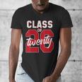 2 Sided Class Of 2026 Senior 2026 Graduation Men's V-Neck T-Shirt