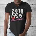 2018 Kiss My Class Goodbye Graduation Men's V-Neck T-Shirt