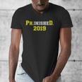 2019 PhinisheD Graduation Ph D College Phinished Men's V-Neck T-Shirt