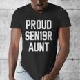 2019 Senior Aunt SEN19R Class Graduation PartyShirt Men's V-Neck T-Shirt