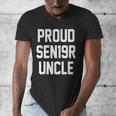 2019 Senior Uncle SEN19R Class Graduation PartyShirt Men's V-Neck T-Shirt