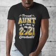 2021 Graduation Shirts For Family 2021 Graduation For Aunt Men's V-Neck T-Shirt