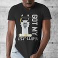 2022 Graduate Graduation For Him Her Got My Dip-Llama Men's V-Neck T-Shirt
