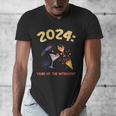 2024 Year Of The Introvert New Year Adventures Men's V-Neck T-Shirt