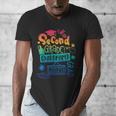 2nd Grade 2021 Graduate Quarantine Second Grade Graduation Men's V-Neck T-Shirt